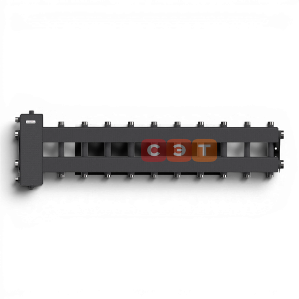 BM-150-11DU (до 150 кВт, подкл. котла G 1½″, 5+5 контуров G 1″ + 1 боковой контур  G 1½″)
